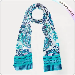 Kids Cotton Forest Scarf